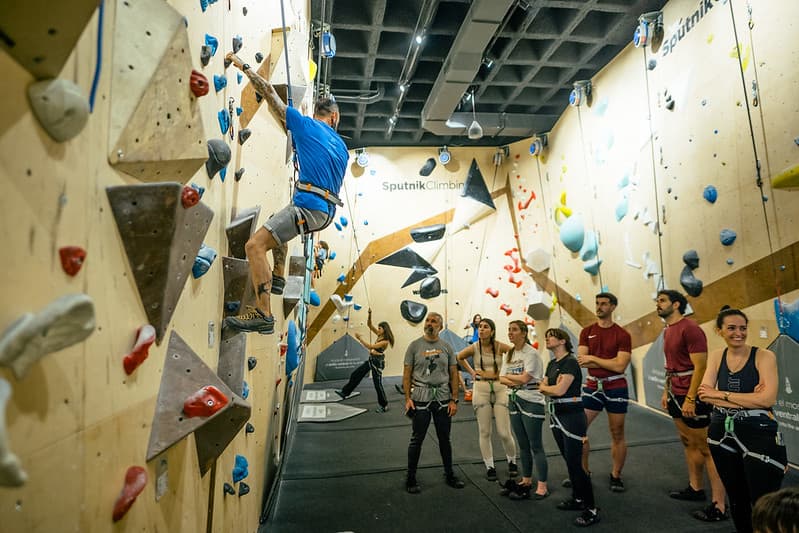 Escalada en Rocódromo